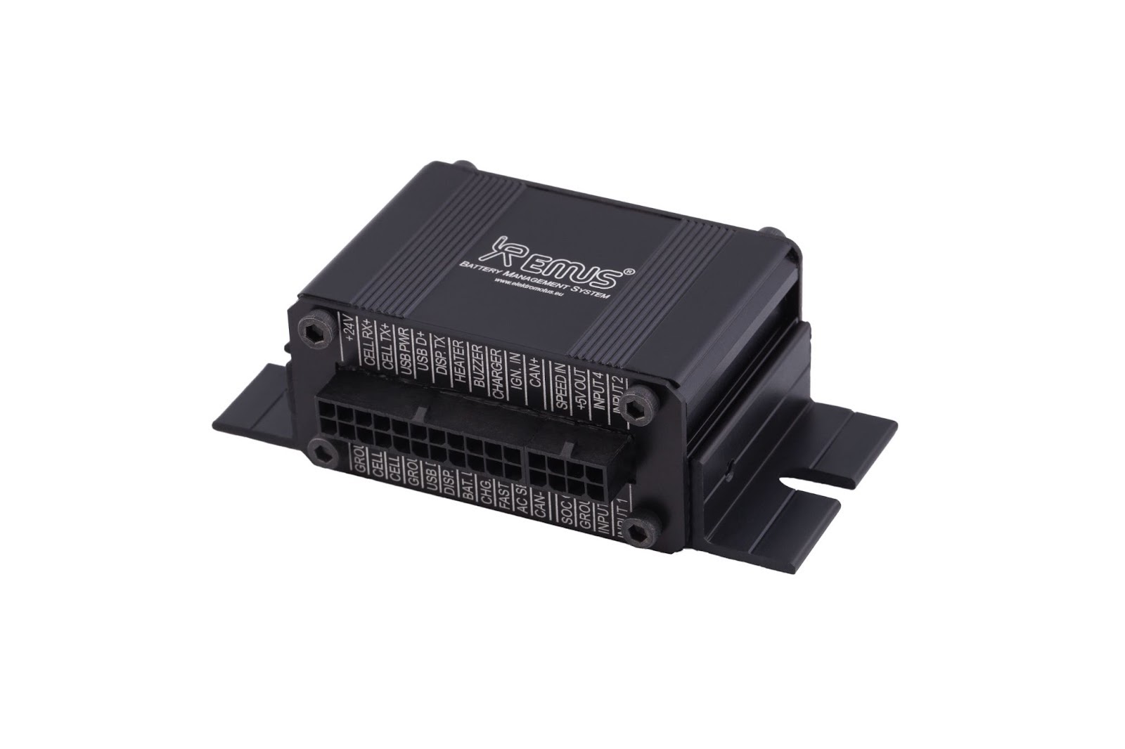 The EMUS accumulator monitoring controller used by the car.